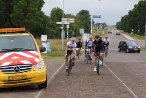Gelukkig hebben wij geen gebruik hoeven maken van de calamiteiten-volgauto.